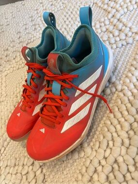 Adidas Adizero Impact TPU Candy Baseball Cleats men size 11.5